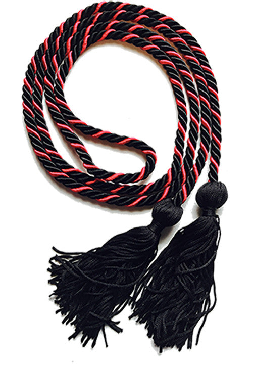 Single Intertwined Honor Cords - Honor Cord Source