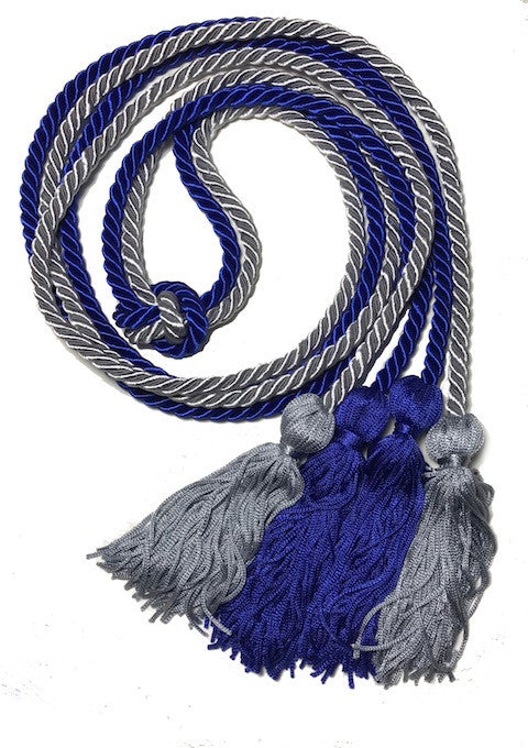 Double Graduation Honor Cords (100+ Color Combinations Available) - Honor Cord Source 